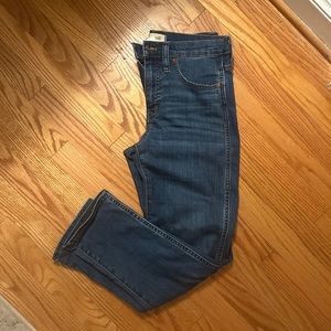 Madewell midrise Stovepipe Jeans in Tencel/Stretch size 27